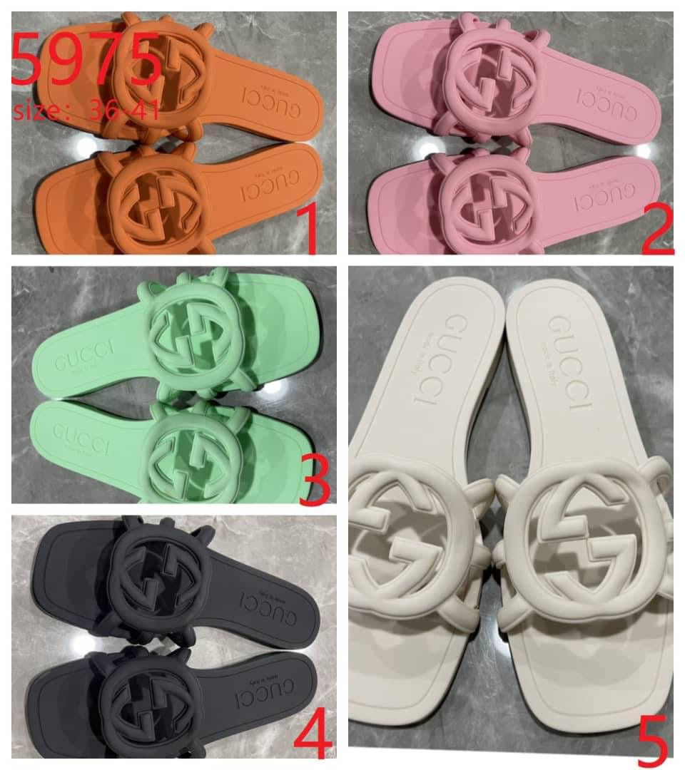 INTERLOCKING GG SLIDES SANDAL