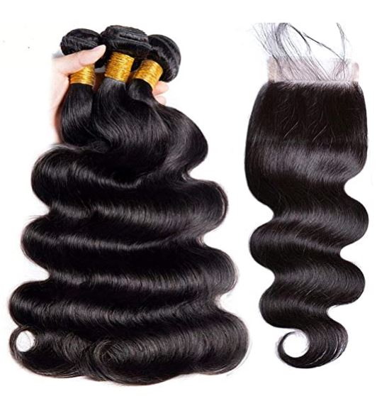 3 Bundles Body Wave with Closure